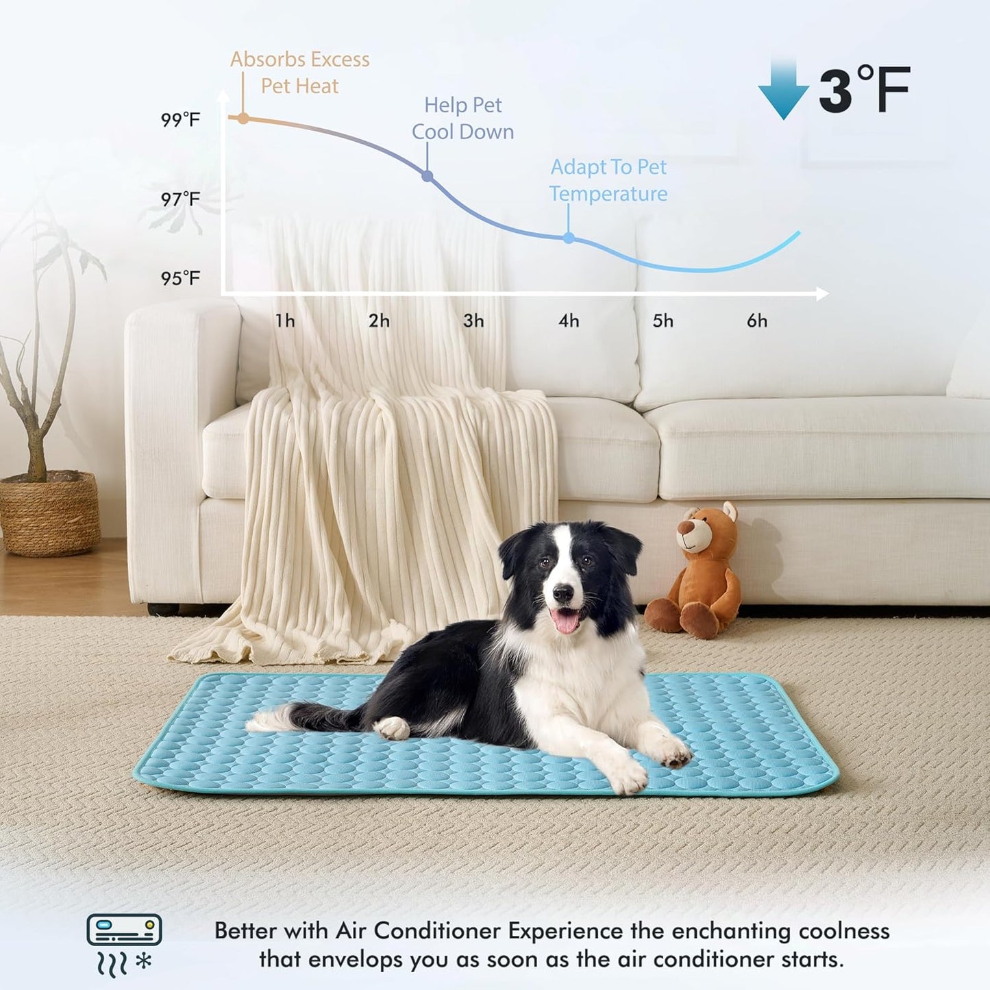 Summer Cooling Pet Pad