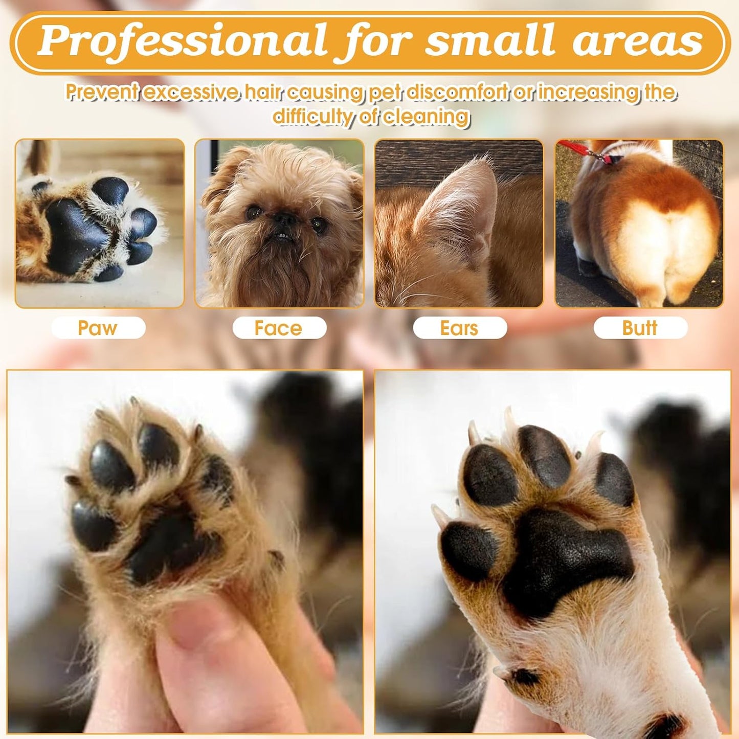 Water proof Pet Micro Precision Trimmer